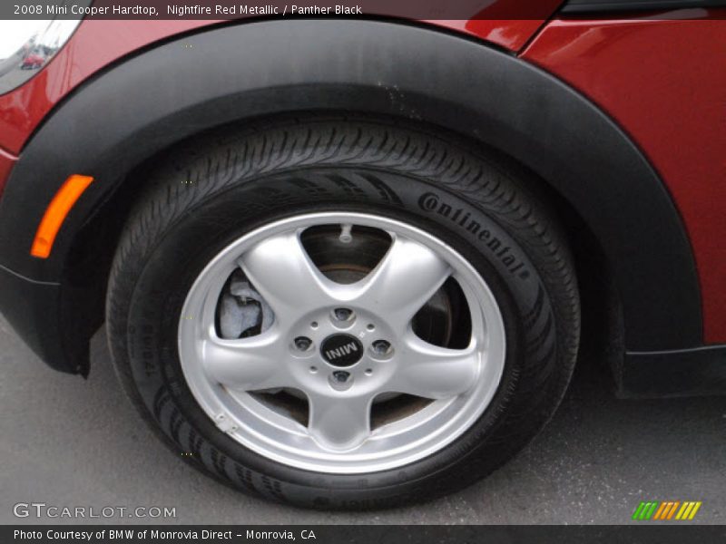 Nightfire Red Metallic / Panther Black 2008 Mini Cooper Hardtop