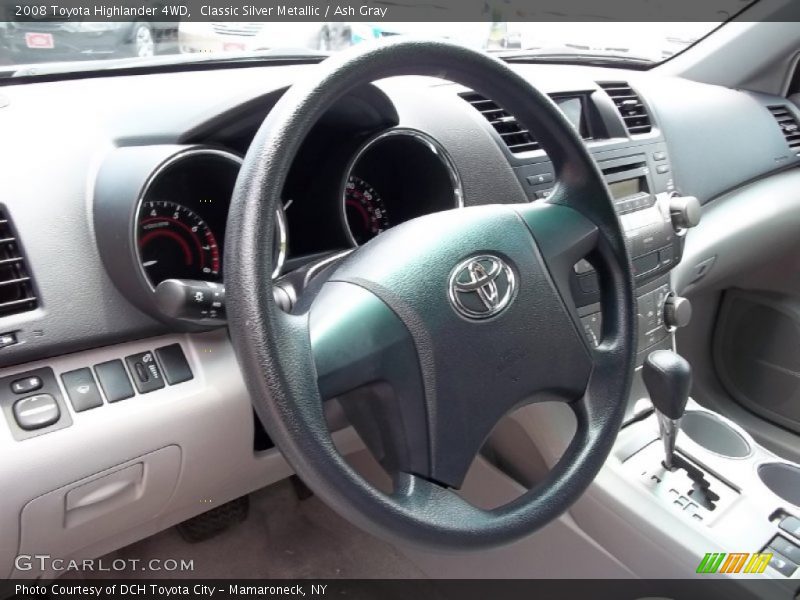 Classic Silver Metallic / Ash Gray 2008 Toyota Highlander 4WD