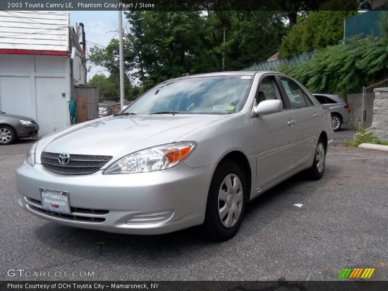Phantom Gray Pearl / Stone 2003 Toyota Camry LE