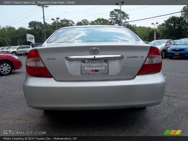 Phantom Gray Pearl / Stone 2003 Toyota Camry LE