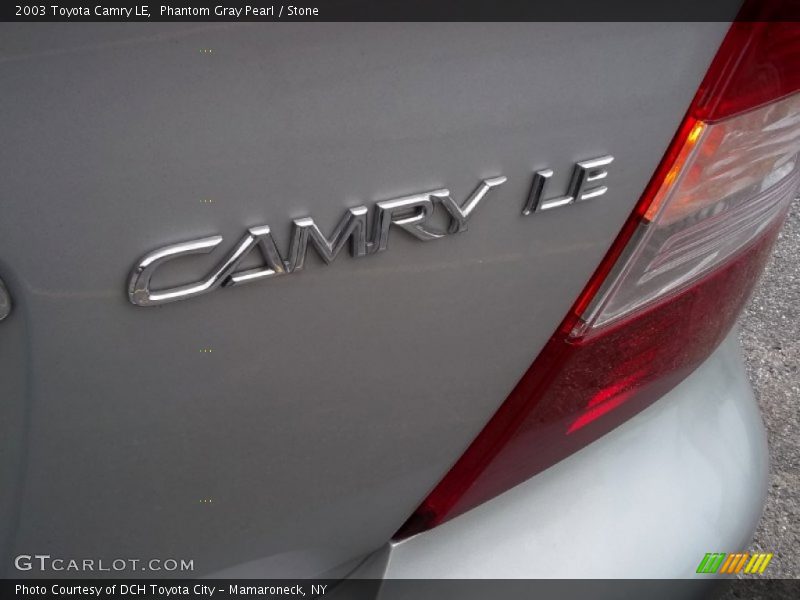 Phantom Gray Pearl / Stone 2003 Toyota Camry LE