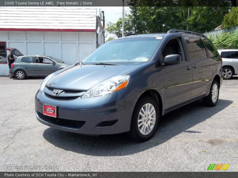 Slate Metallic / Stone 2008 Toyota Sienna LE AWD