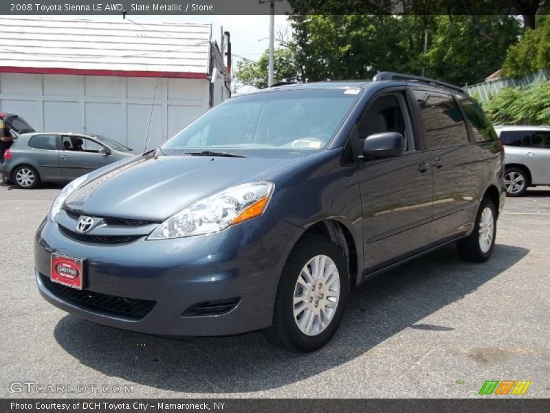 Slate Metallic / Stone 2008 Toyota Sienna LE AWD