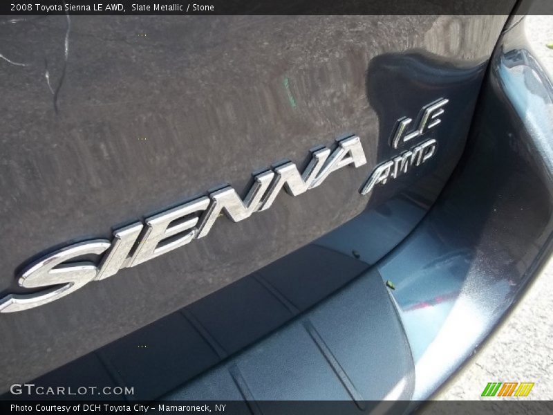 Slate Metallic / Stone 2008 Toyota Sienna LE AWD