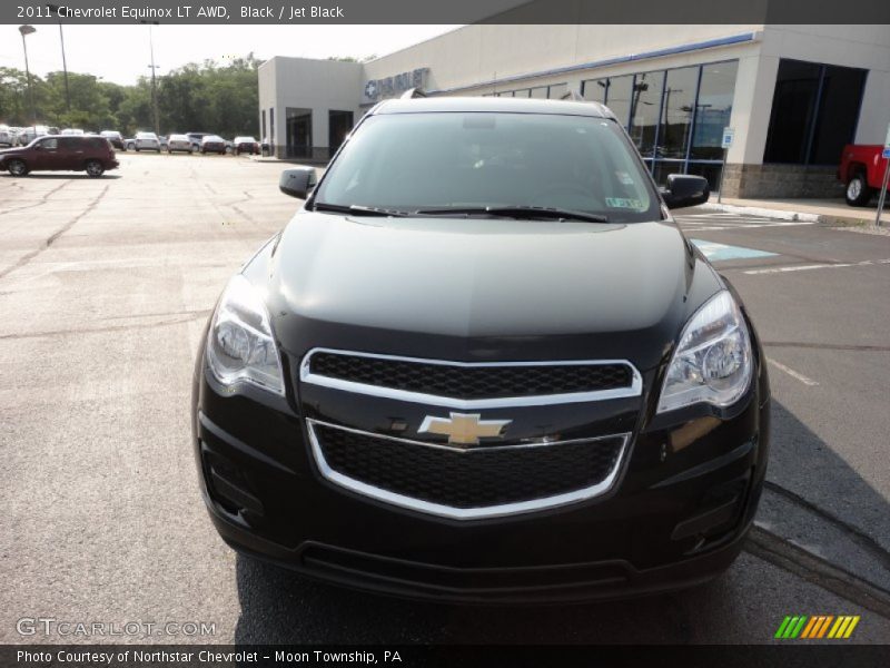 Black / Jet Black 2011 Chevrolet Equinox LT AWD