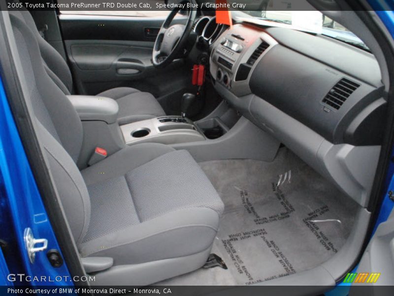  2005 Tacoma PreRunner TRD Double Cab Graphite Gray Interior