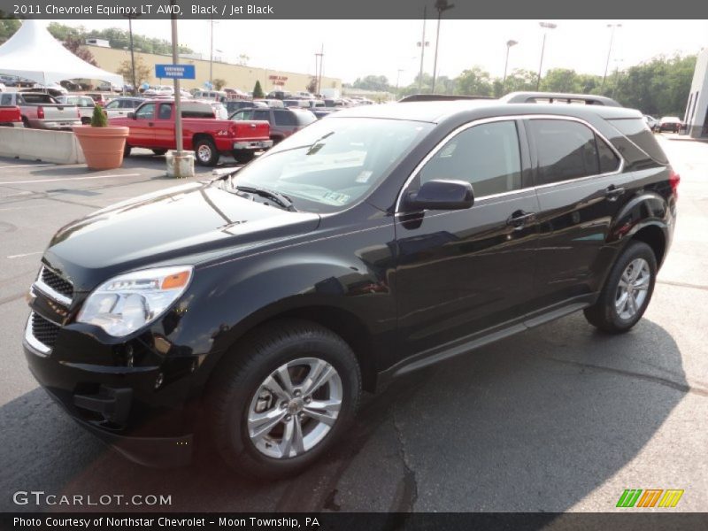 Black / Jet Black 2011 Chevrolet Equinox LT AWD