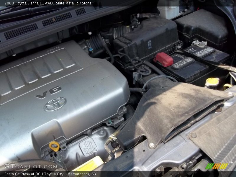 Slate Metallic / Stone 2008 Toyota Sienna LE AWD