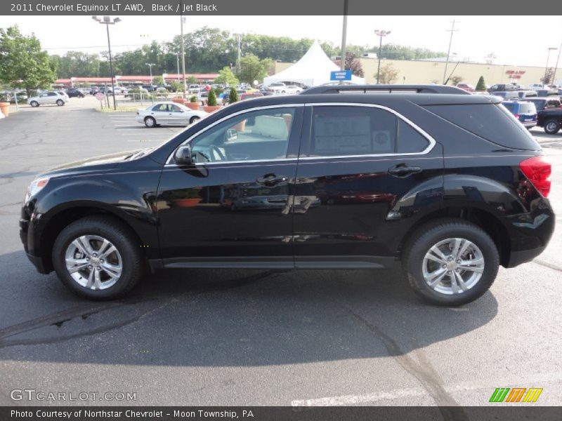Black / Jet Black 2011 Chevrolet Equinox LT AWD