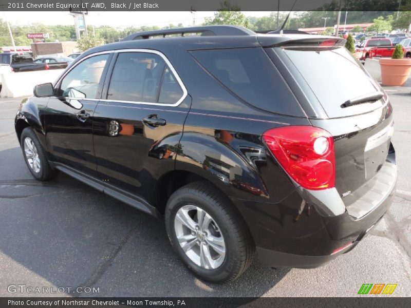 Black / Jet Black 2011 Chevrolet Equinox LT AWD