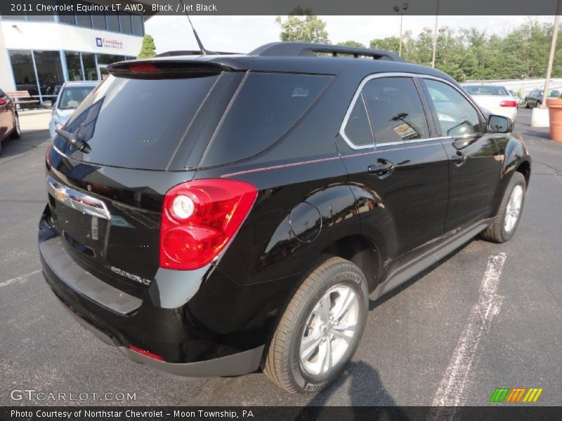 Black / Jet Black 2011 Chevrolet Equinox LT AWD