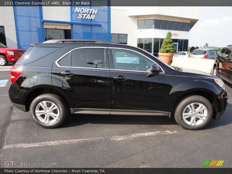 Black / Jet Black 2011 Chevrolet Equinox LT AWD