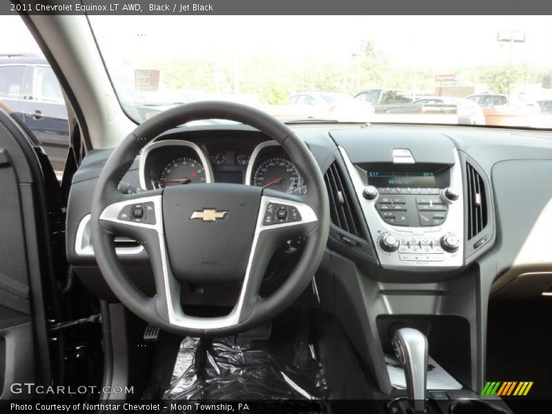 Black / Jet Black 2011 Chevrolet Equinox LT AWD