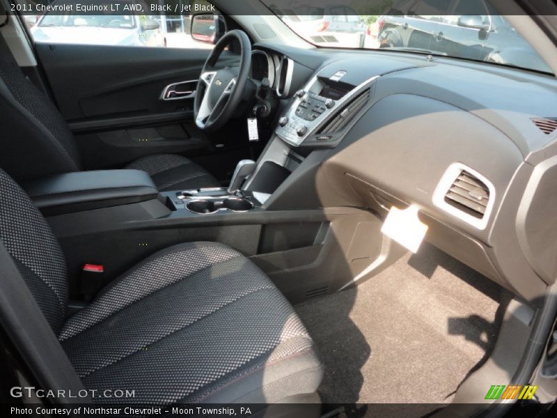 Black / Jet Black 2011 Chevrolet Equinox LT AWD