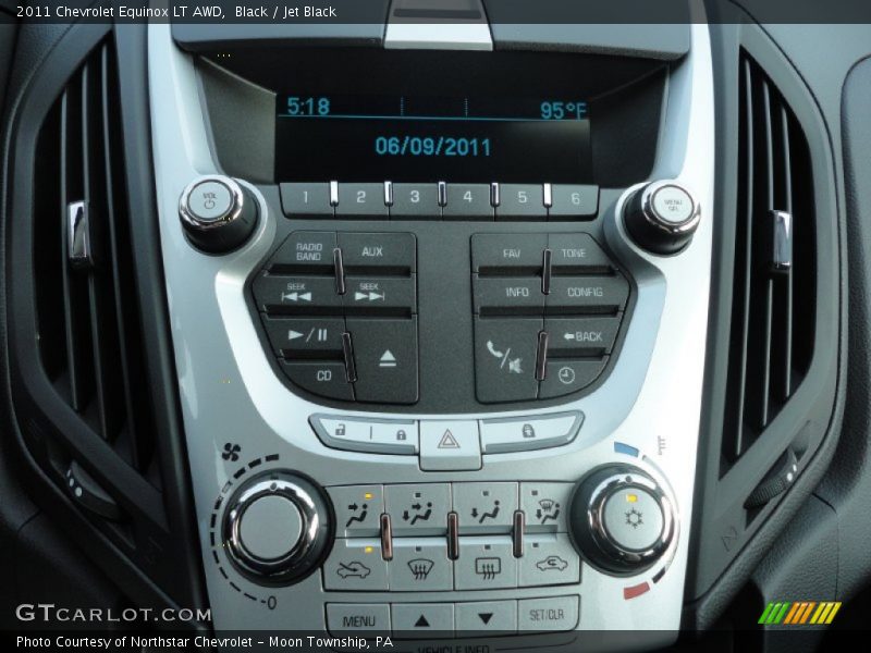 Black / Jet Black 2011 Chevrolet Equinox LT AWD