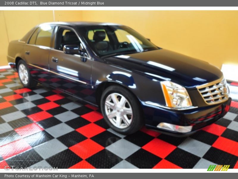 Blue Diamond Tricoat / Midnight Blue 2008 Cadillac DTS