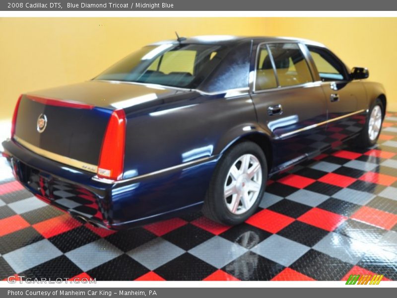 Blue Diamond Tricoat / Midnight Blue 2008 Cadillac DTS