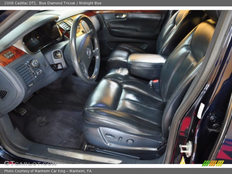 Blue Diamond Tricoat / Midnight Blue 2008 Cadillac DTS