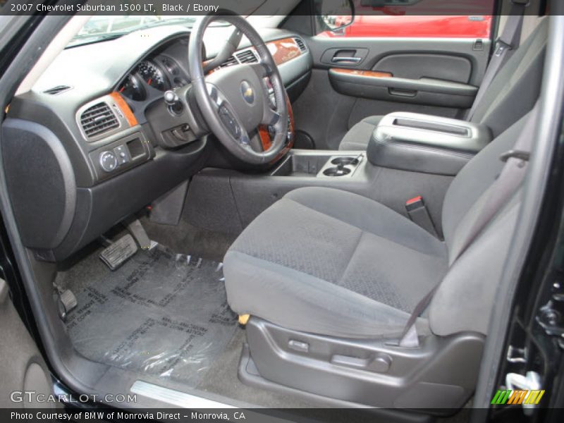  2007 Suburban 1500 LT Ebony Interior