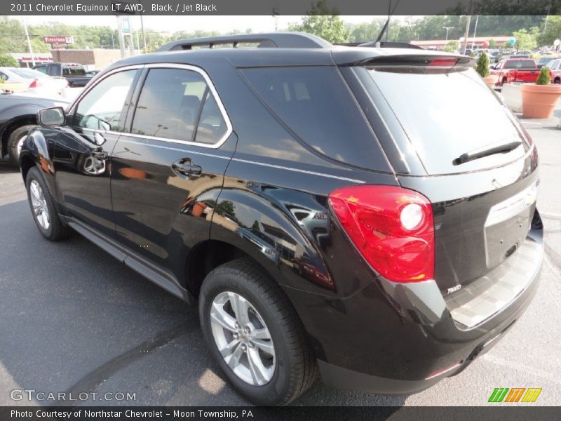 Black / Jet Black 2011 Chevrolet Equinox LT AWD