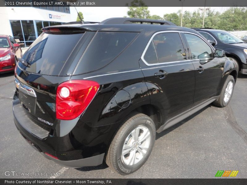 Black / Jet Black 2011 Chevrolet Equinox LT AWD