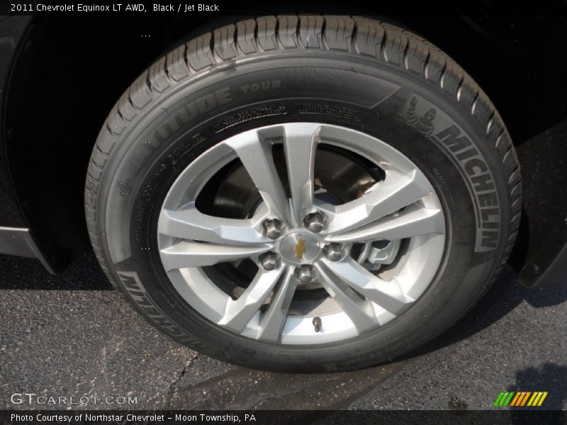 Black / Jet Black 2011 Chevrolet Equinox LT AWD