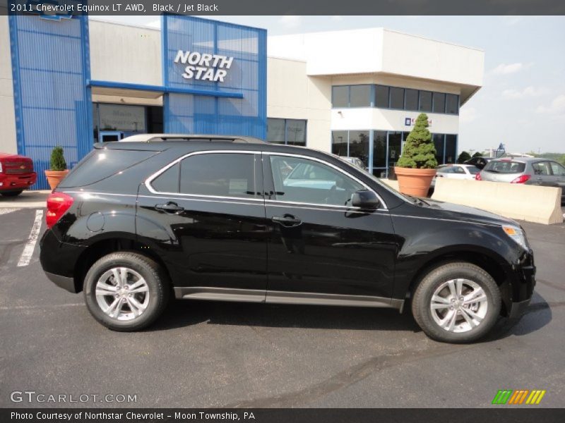 Black / Jet Black 2011 Chevrolet Equinox LT AWD