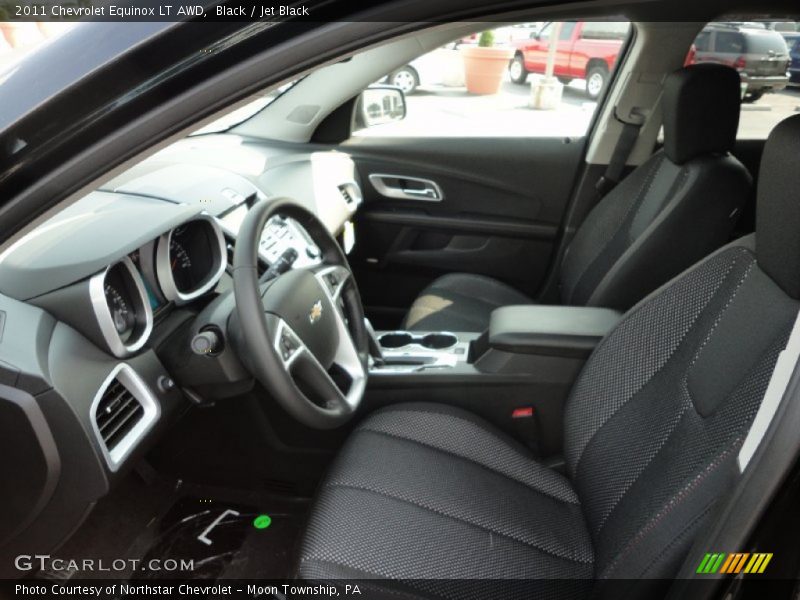 Black / Jet Black 2011 Chevrolet Equinox LT AWD