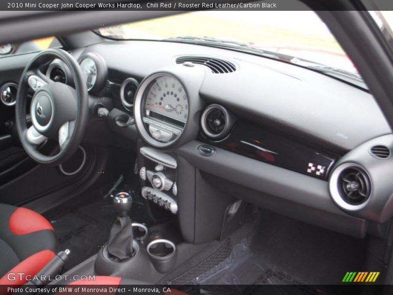 Dashboard of 2010 Cooper John Cooper Works Hardtop