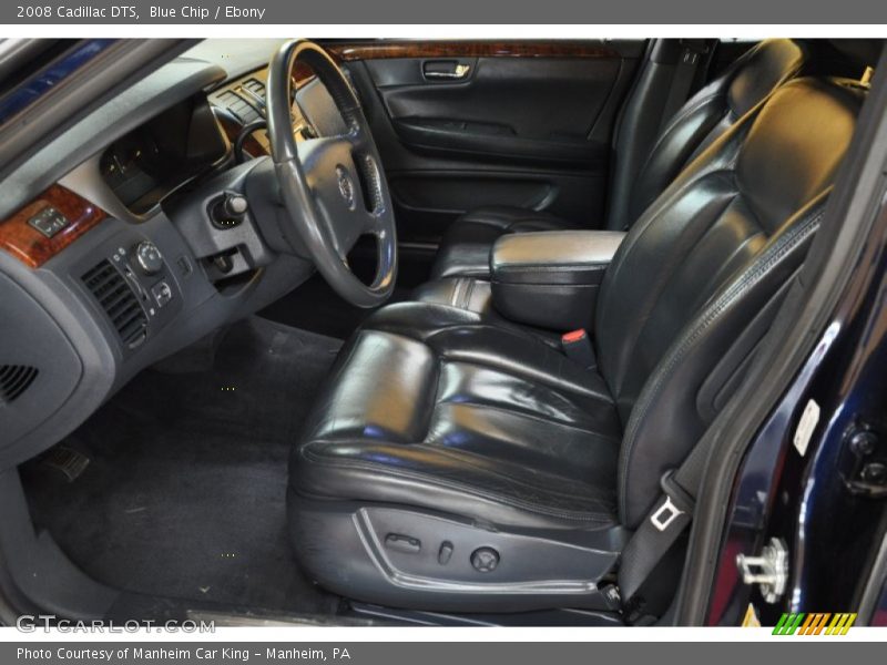 Blue Chip / Ebony 2008 Cadillac DTS