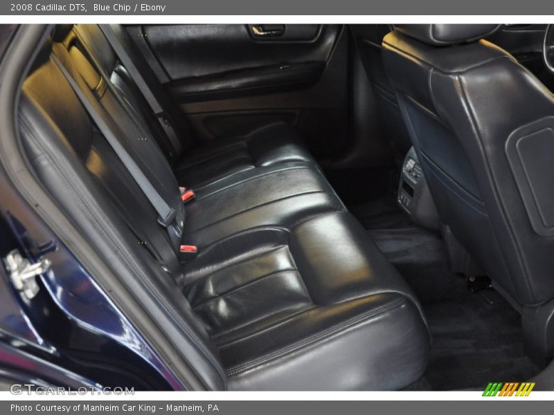Blue Chip / Ebony 2008 Cadillac DTS