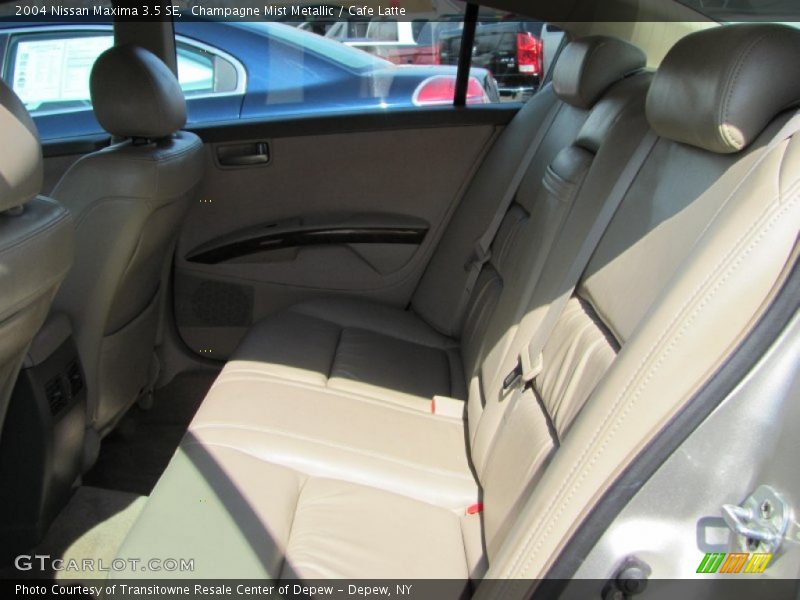 Champagne Mist Metallic / Cafe Latte 2004 Nissan Maxima 3.5 SE