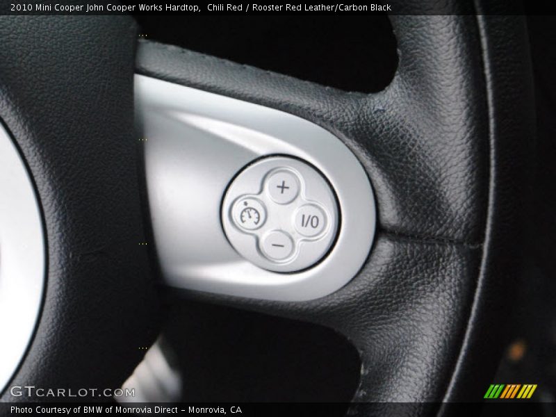 Controls of 2010 Cooper John Cooper Works Hardtop