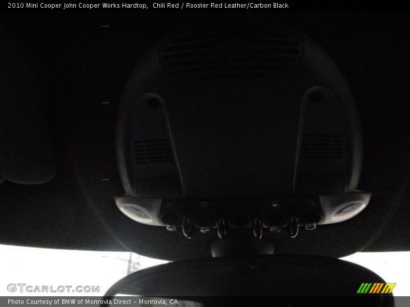 Chili Red / Rooster Red Leather/Carbon Black 2010 Mini Cooper John Cooper Works Hardtop