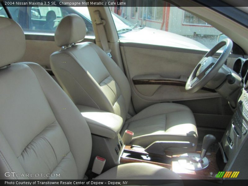 Champagne Mist Metallic / Cafe Latte 2004 Nissan Maxima 3.5 SE