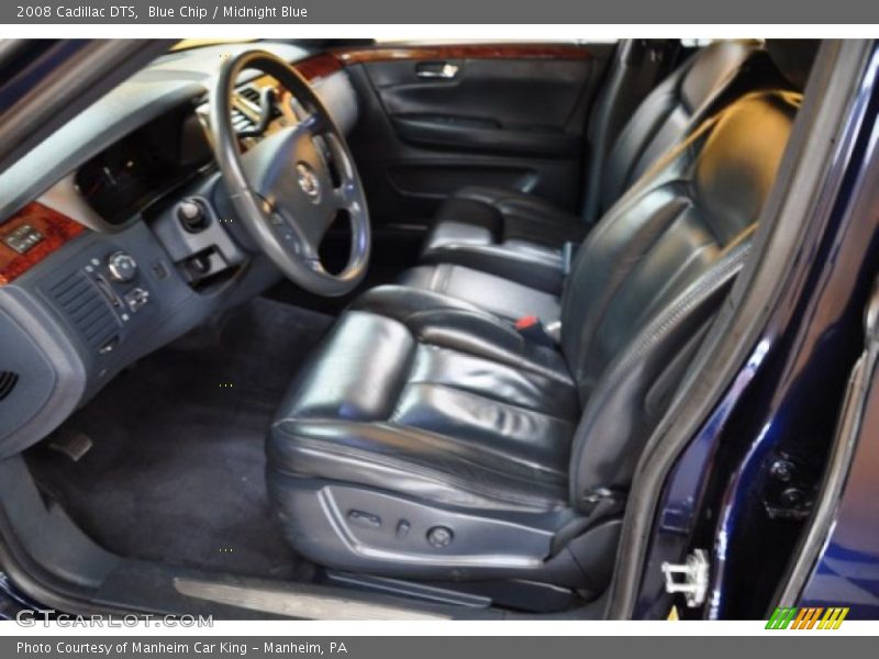 Blue Chip / Midnight Blue 2008 Cadillac DTS