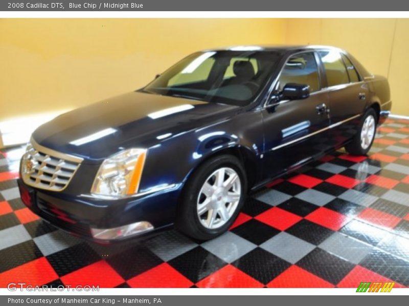 Blue Chip / Midnight Blue 2008 Cadillac DTS