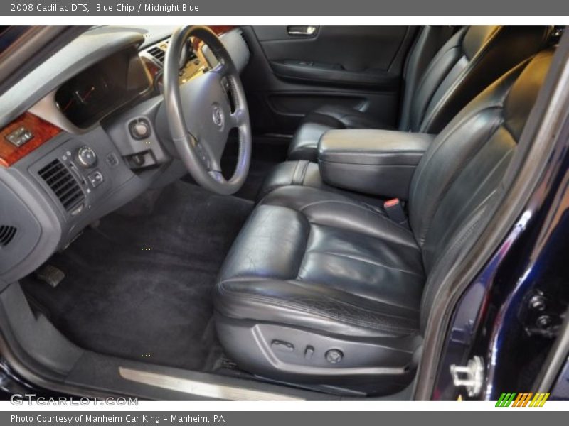 Blue Chip / Midnight Blue 2008 Cadillac DTS