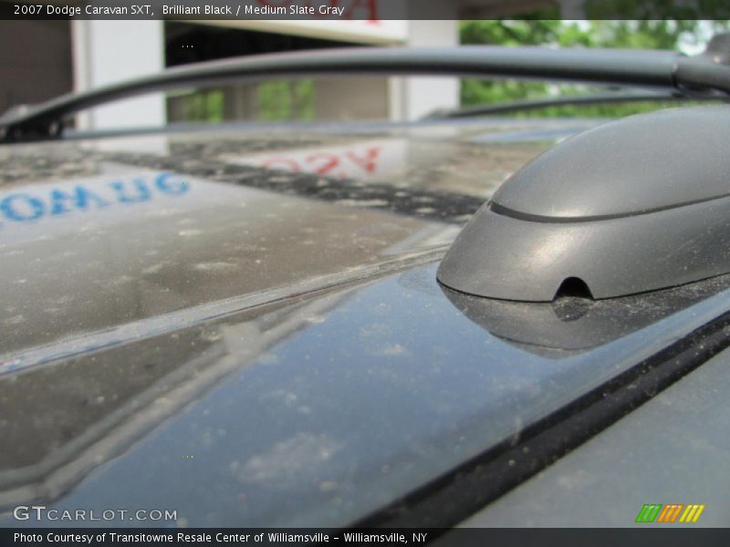 Brilliant Black / Medium Slate Gray 2007 Dodge Caravan SXT