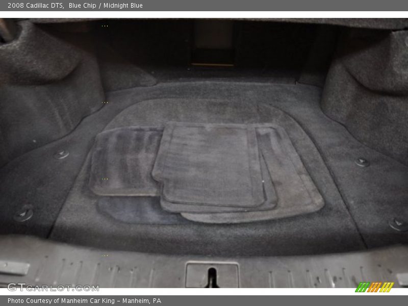 Blue Chip / Midnight Blue 2008 Cadillac DTS