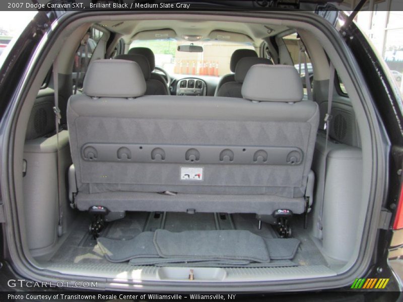 Brilliant Black / Medium Slate Gray 2007 Dodge Caravan SXT