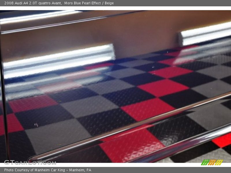 Moro Blue Pearl Effect / Beige 2008 Audi A4 2.0T quattro Avant