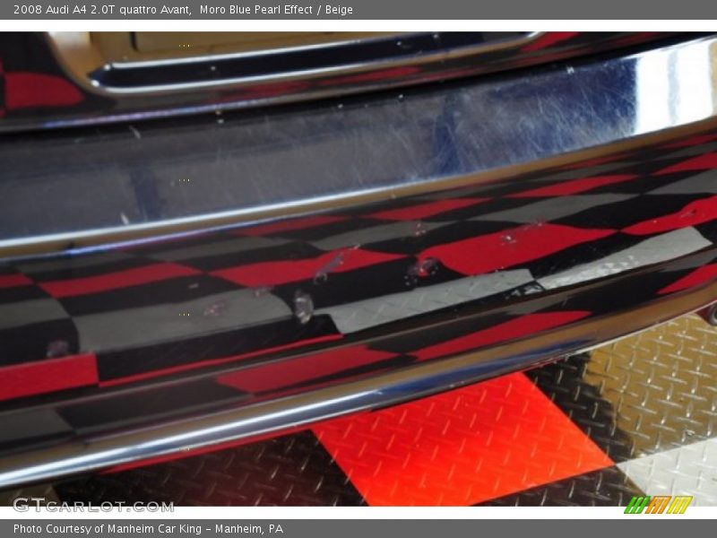 Moro Blue Pearl Effect / Beige 2008 Audi A4 2.0T quattro Avant