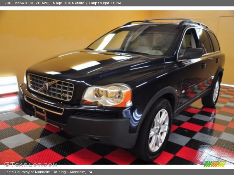 Magic Blue Metallic / Taupe/Light Taupe 2005 Volvo XC90 V8 AWD