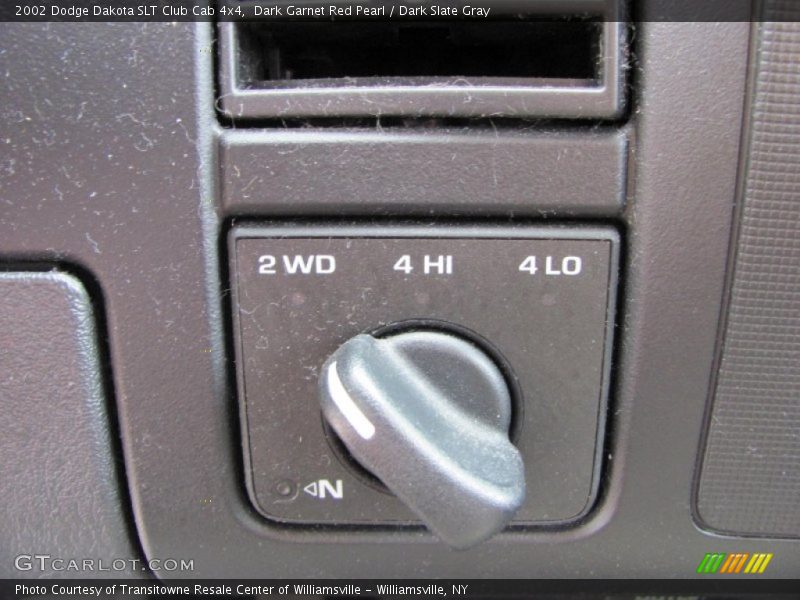 Dark Garnet Red Pearl / Dark Slate Gray 2002 Dodge Dakota SLT Club Cab 4x4