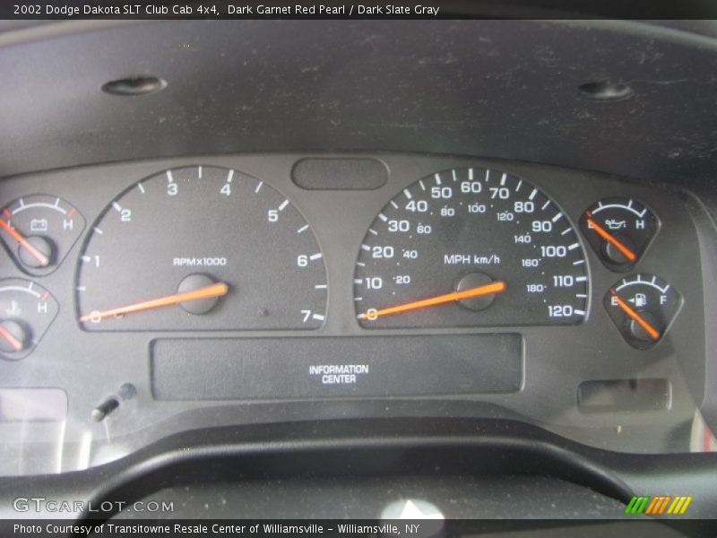  2002 Dakota SLT Club Cab 4x4 SLT Club Cab 4x4 Gauges
