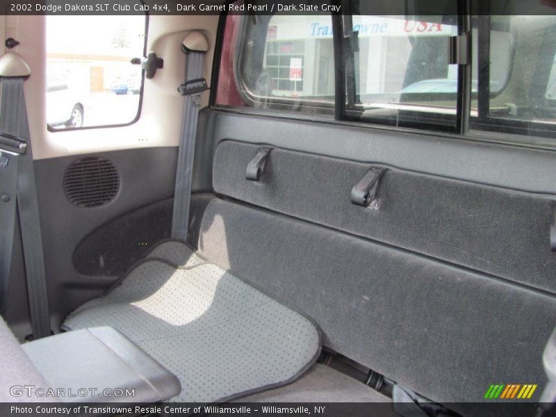 Dark Garnet Red Pearl / Dark Slate Gray 2002 Dodge Dakota SLT Club Cab 4x4