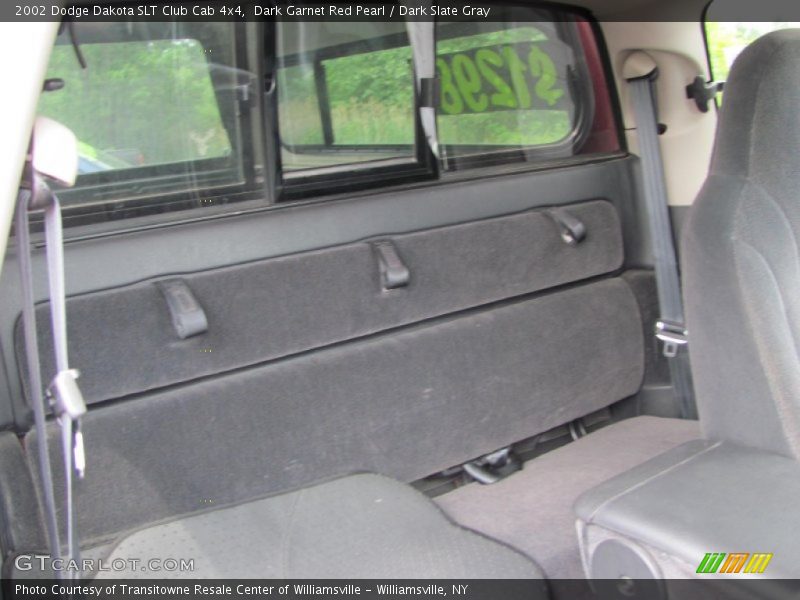 Dark Garnet Red Pearl / Dark Slate Gray 2002 Dodge Dakota SLT Club Cab 4x4