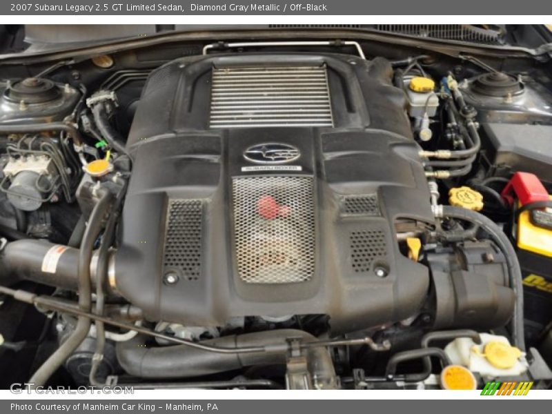  2007 Legacy 2.5 GT Limited Sedan Engine - 2.5 Liter Turbocharged DOHC 16-Valve VVT Flat 4 Cylinder
