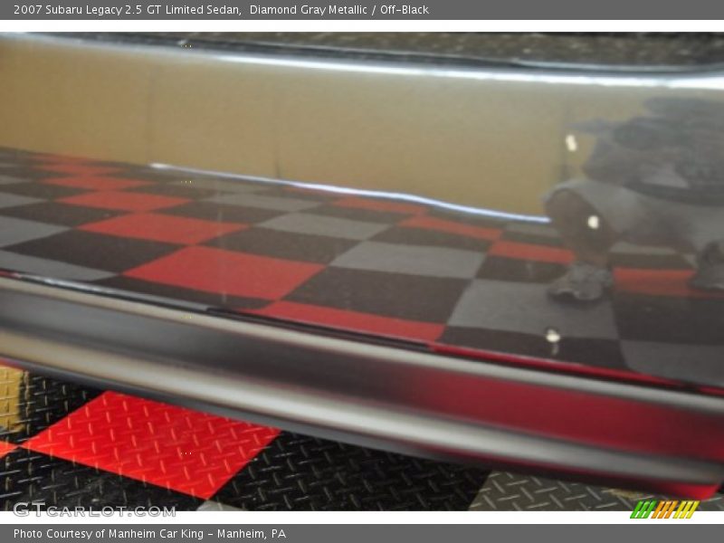 Diamond Gray Metallic / Off-Black 2007 Subaru Legacy 2.5 GT Limited Sedan
